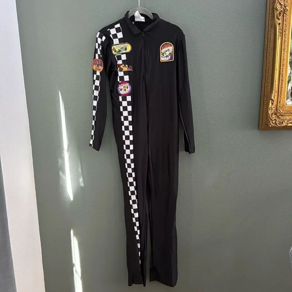 Race Car Driver Jumpsuit Rubys Costumes Sz Small Hot Wheels